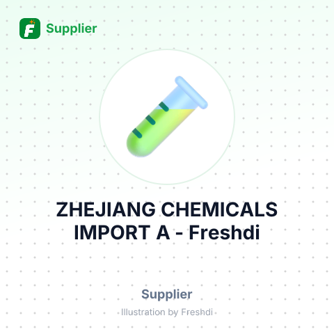 ZHEJIANG CHEMICALS IMPORT A – summary card, no photo uploaded yet
