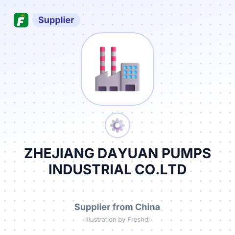 ZHEJIANG DAYUAN PUMPS INDUSTRIAL CO.LTD – summary card, no photo uploaded yet