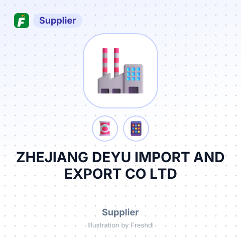 ZHEJIANG DEYU IMPORT AND EXPORT CO LTD – summary card, no photo uploaded yet