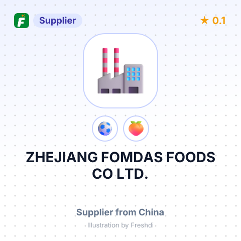ZHEJIANG FOMDAS FOODS CO LTD. – summary card, no photo uploaded yet