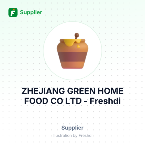 ZHEJIANG GREEN HOME FOOD CO LTD – summary card, no photo uploaded yet