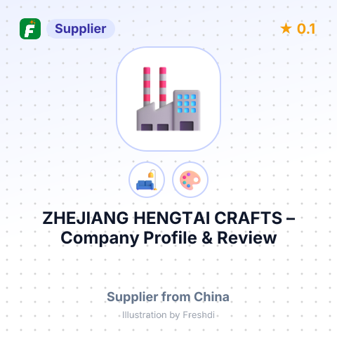 ZHEJIANG HENGTAI CRAFTS – summary card, no photo uploaded yet