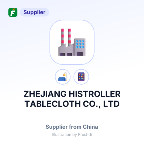 ZHEJIANG HISTROLLER TABLECLOTH CO., LTD – summary card, no photo uploaded yet