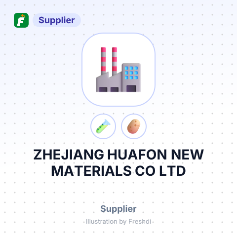 ZHEJIANG HUAFON NEW MATERIALS CO LTD – summary card, no photo uploaded yet