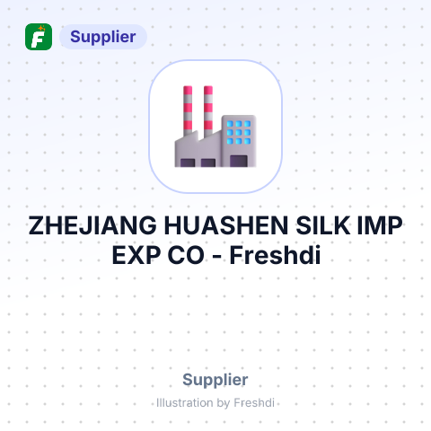 ZHEJIANG HUASHEN SILK IMP EXP CO – summary card, no photo uploaded yet