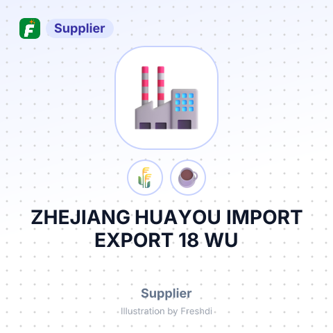 ZHEJIANG HUAYOU IMPORT EXPORT 18 WU – summary card, no photo uploaded yet