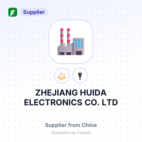 ZHEJIANG HUIDA ELECTRONICS CO., LTD – summary card, no photo uploaded yet