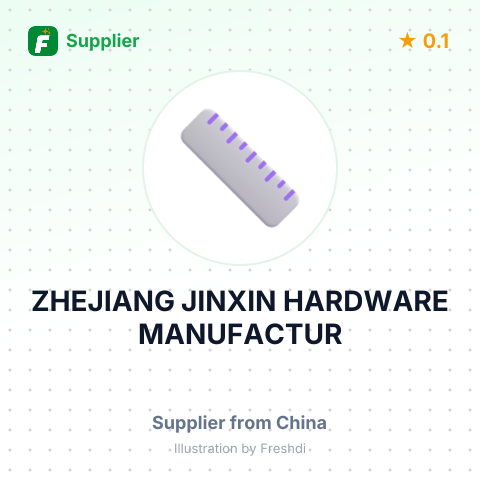 ZHEJIANG JINXIN HARDWARE MANUFACTUR – summary card, no photo uploaded yet