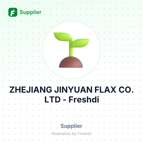 ZHEJIANG JINYUAN FLAX CO. LTD – summary card, no photo uploaded yet