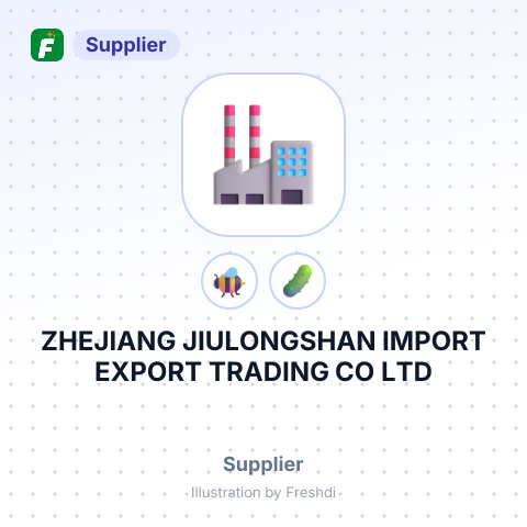ZHEJIANG JIULONGSHAN IMPORT EXPORT TRADING CO LTD – summary card, no photo uploaded yet