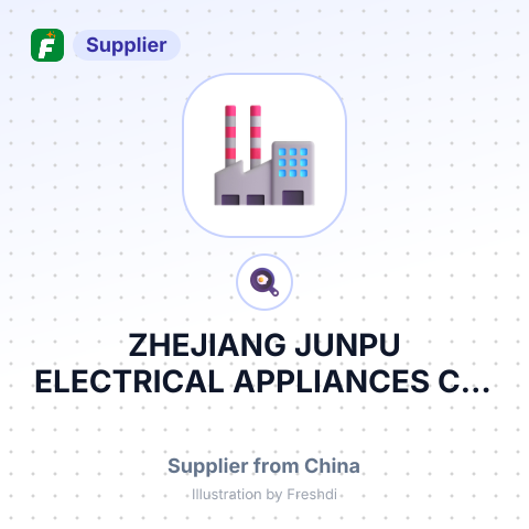 ZHEJIANG JUNPU ELECTRICAL APPLIANCES CO., LTD – summary card, no photo uploaded yet