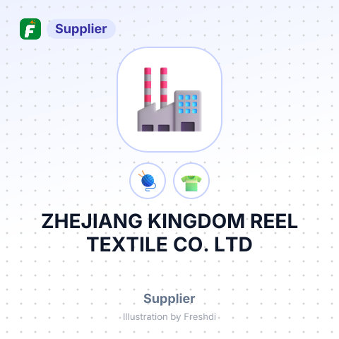 ZHEJIANG KINGDOM REEL TEXTILE CO. LTD – summary card, no photo uploaded yet