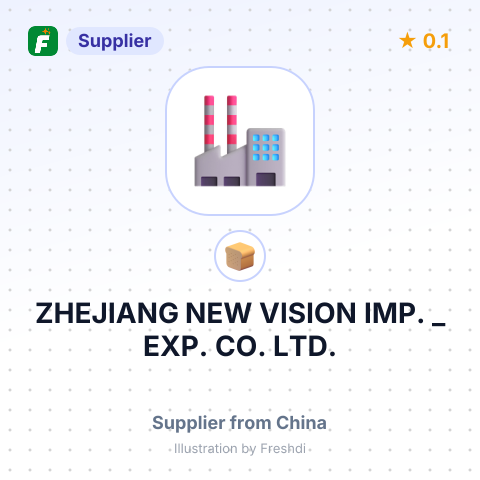 ZHEJIANG NEW VISION IMP. _ EXP. CO., LTD. – summary card, no photo uploaded yet