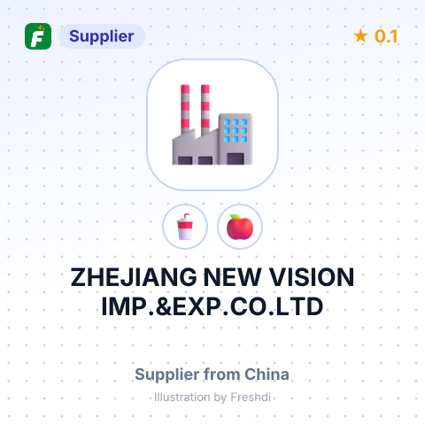 ZHEJIANG NEW VISION IMP.&EXP.CO.LTD – summary card, no photo uploaded yet