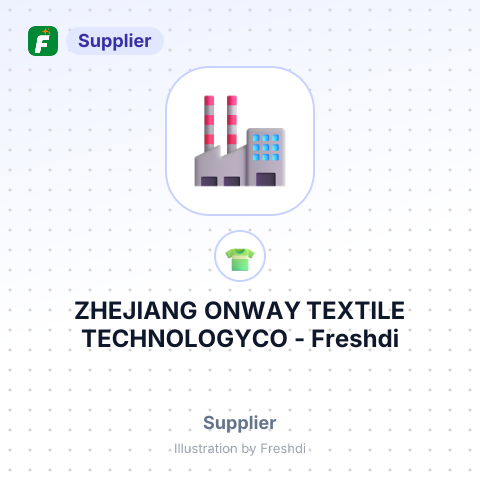 ZHEJIANG ONWAY TEXTILE TECHNOLOGYCO – summary card, no photo uploaded yet
