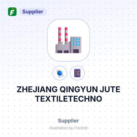 ZHEJIANG QINGYUN JUTE TEXTILETECHNO – summary card, no photo uploaded yet