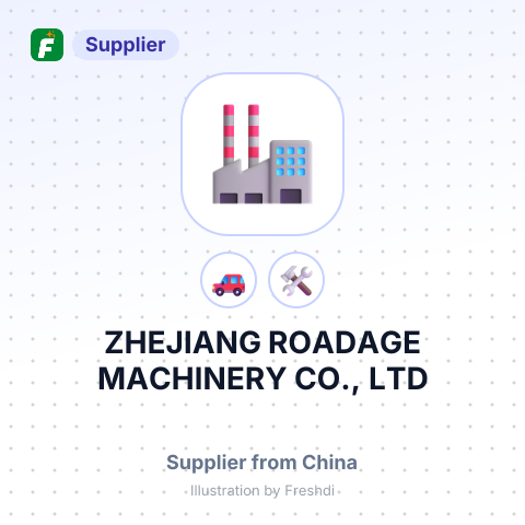 ZHEJIANG ROADAGE MACHINERY CO., LTD – summary card, no photo uploaded yet