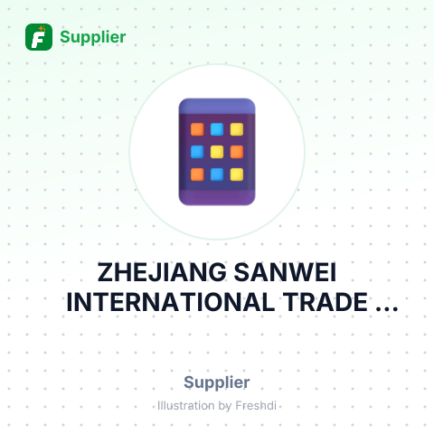 ZHEJIANG SANWEI INTERNATIONAL TRADE CO.,LTD – summary card, no photo uploaded yet