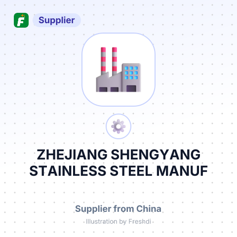 ZHEJIANG SHENGYANG STAINLESS STEEL MANUF – summary card, no photo uploaded yet