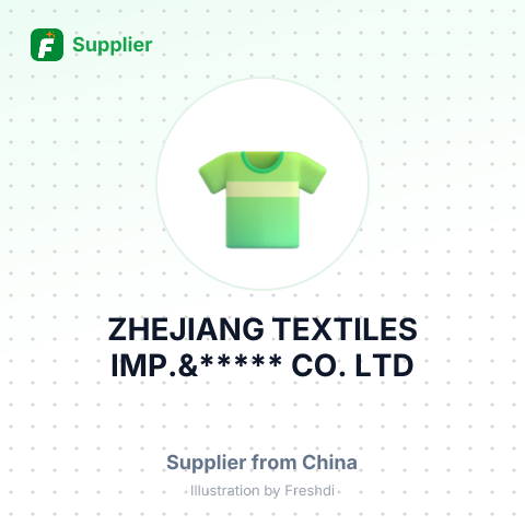 ZHEJIANG TEXTILES IMP.&***** CO., LTD – summary card, no photo uploaded yet