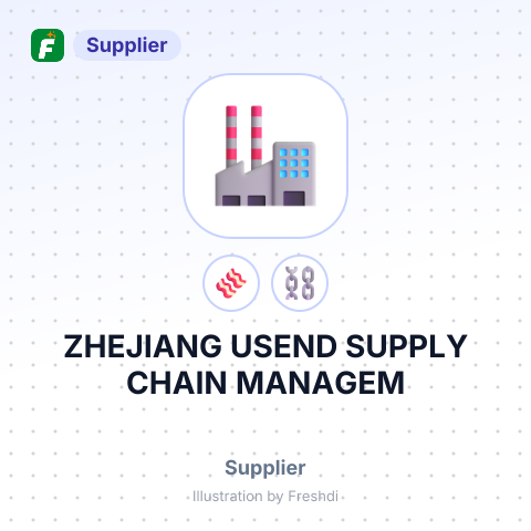 ZHEJIANG USEND SUPPLY CHAIN MANAGEM – summary card, no photo uploaded yet