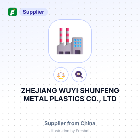ZHEJIANG WUYI SHUNFENG METAL PLASTICS CO., LTD – summary card, no photo uploaded yet