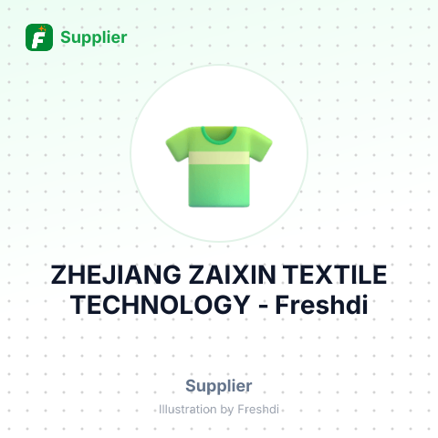 ZHEJIANG ZAIXIN TEXTILE TECHNOLOGY – summary card, no photo uploaded yet