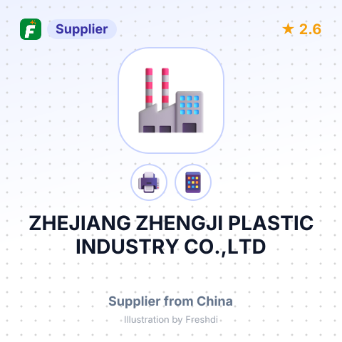 ZHEJIANG ZHENGJI PLASTIC INDUSTRY CO.,LTD – summary card, no photo uploaded yet