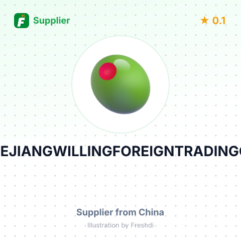 ZHEJIANGWILLINGFOREIGNTRADINGCO – summary card, no photo uploaded yet