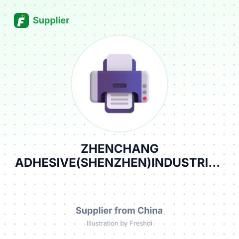 ZHENCHANG ADHESIVE(SHENZHEN)INDUSTRIAL CO., LIM... – summary card, no photo uploaded yet