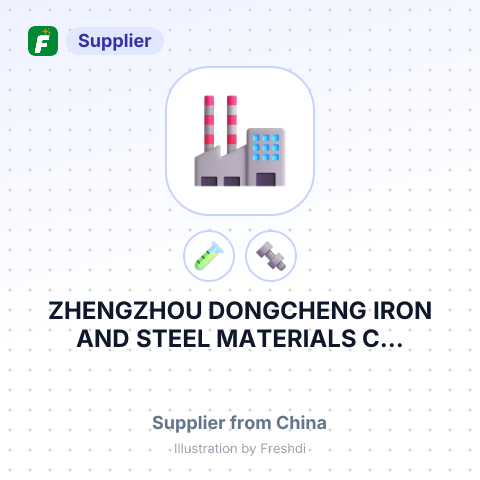 ZHENGZHOU DONGCHENG IRON AND STEEL MATERIALS C... – summary card, no photo uploaded yet