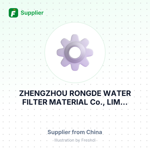 ZHENGZHOU RONGDE WATER FILTER MATERIAL Co., LIM... – summary card, no photo uploaded yet