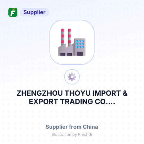 ZHENGZHOU THOYU IMPORT & EXPORT TRADING CO.... – summary card, no photo uploaded yet