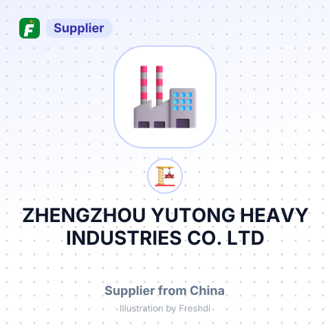 ZHENGZHOU YUTONG HEAVY INDUSTRIES CO.,LTD – summary card, no photo uploaded yet