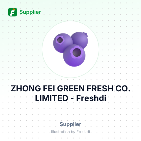 ZHONG FEI GREEN FRESH CO. LIMITED – summary card, no photo uploaded yet