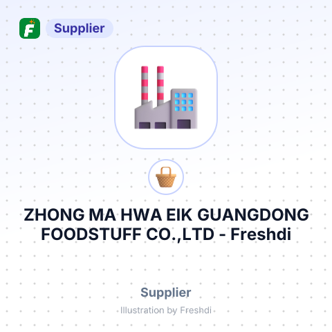 ZHONG MA HWA EIK GUANGDONG FOODSTUFF CO.,LTD – summary card, no photo uploaded yet