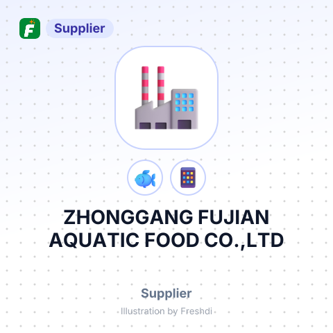 ZHONGGANG FUJIAN AQUATIC FOOD CO.,LTD – summary card, no photo uploaded yet