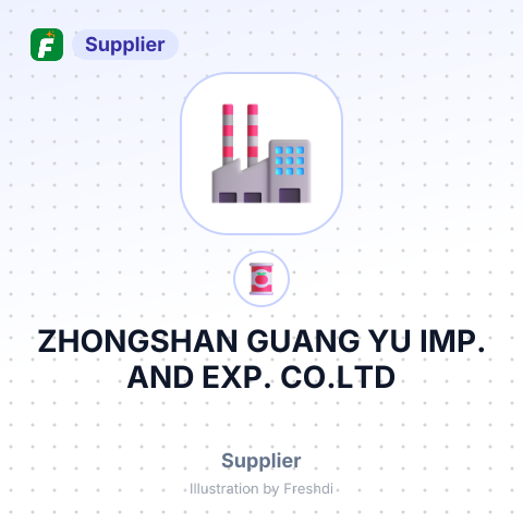 ZHONGSHAN GUANG YU IMP. AND EXP. CO.LTD – summary card, no photo uploaded yet