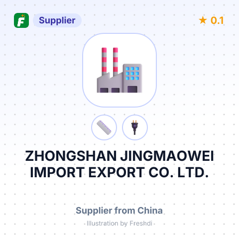 ZHONGSHAN JINGMAOWEI IMPORT EXPORT CO. LTD. – summary card, no photo uploaded yet