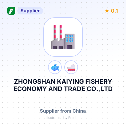 ZHONGSHAN KAIYING FISHERY ECONOMY AND TRADE CO.,LTD – summary card, no photo uploaded yet