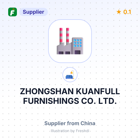 ZHONGSHAN KUANFULL FURNISHINGS CO., LTD. – summary card, no photo uploaded yet