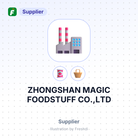 ZHONGSHAN MAGIC FOODSTUFF CO.,LTD – summary card, no photo uploaded yet