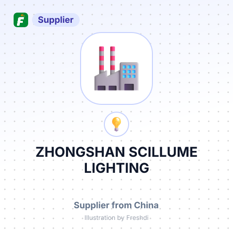 ZHONGSHAN SCILLUME LIGHTING – summary card, no photo uploaded yet