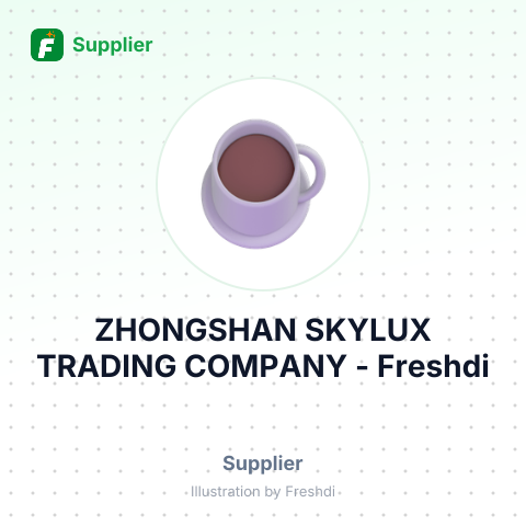 ZHONGSHAN SKYLUX TRADING COMPANY – summary card, no photo uploaded yet