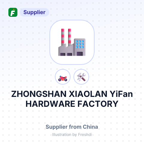 ZHONGSHAN XIAOLAN YiFan HARDWARE FACTORY – summary card, no photo uploaded yet