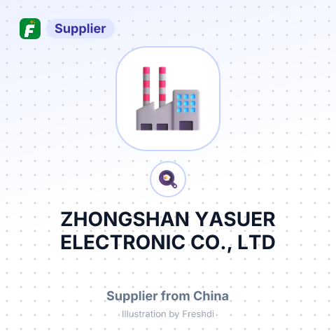 ZHONGSHAN YASUER ELECTRONIC CO., LTD – summary card, no photo uploaded yet