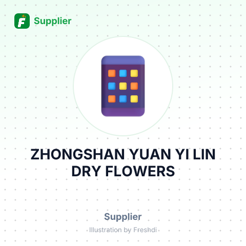 ZHONGSHAN YUAN YI LIN DRY FLOWERS – summary card, no photo uploaded yet