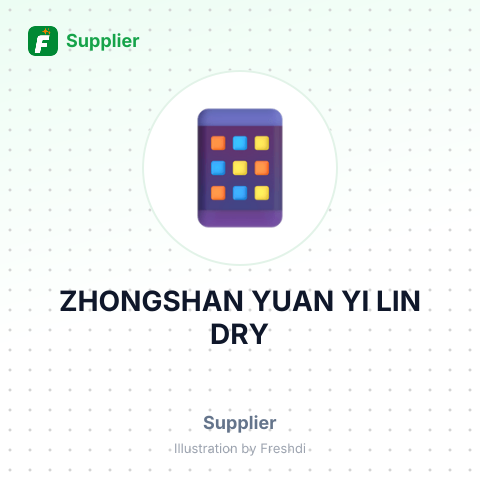 ZHONGSHAN YUAN YI LIN DRY – summary card, no photo uploaded yet
