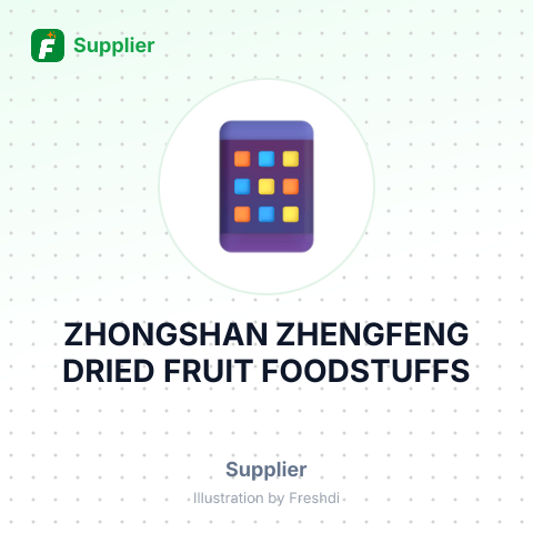 ZHONGSHAN ZHENGFENG DRIED FRUIT FOODSTUFFS – summary card, no photo uploaded yet