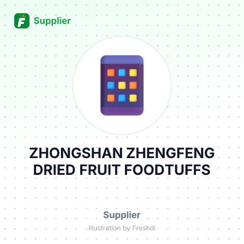ZHONGSHAN ZHENGFENG DRIED FRUIT FOODTUFFS – summary card, no photo uploaded yet